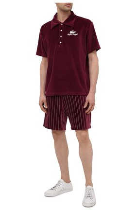 Мужское хлопковое поло lacoste x ricky regal LACOSTE красного цвета по цене 17980 руб., арт. PH1693 | Фото 2 Мужское хлопковое поло lacoste x ricky regal LACOSTE красного цвета, арт. PH1693 | Фото 2