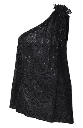 Женский шелковый топ BRUNELLO CUCINELLI черного цвета по цене 262500 руб., арт. MF940DR909 | Фото 1 Женский шелковый топ BRUNELLO CUCINELLI черного цвета, арт. MF940DR909 | Фото 1