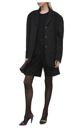 Женские кожаные босоножки liya SAINT LAURENT разноцветного цвета по цене 76550 руб., арт. 650725/L3K10 | Фото 2 Женские кожаные босоножки liya SAINT LAURENT разноцветного цвета, арт. 650725/L3K10 | Фото 2