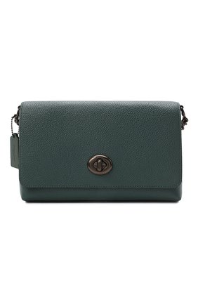 Женская сумка crosstown COACH темно-зеленого цвета по цене 18700 руб., арт. 1494 | Фото 1 Женская сумка crosstown COACH темно-зеленого цвета, арт. 1494 | Фото 1