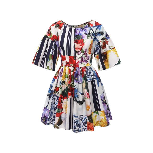 фото Хлопковое платье dolce & gabbana