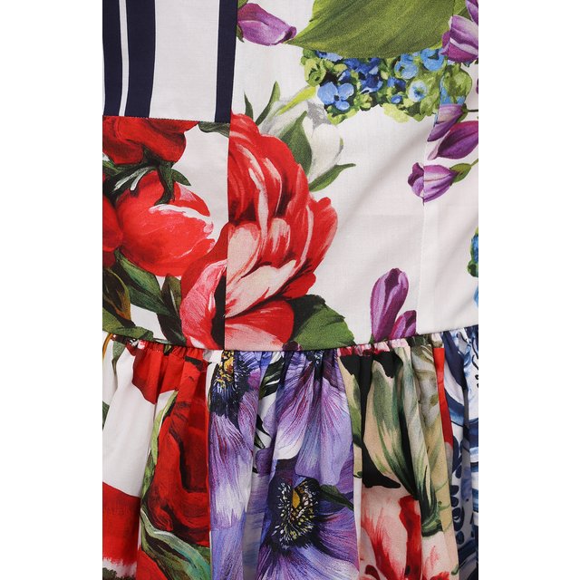 фото Хлопковое платье dolce & gabbana