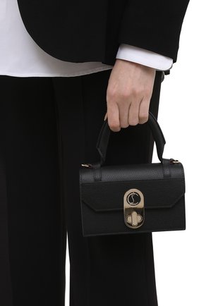 Женская сумка elisa mini CHRISTIAN LOUBOUTIN черного цвета по цене 112000 руб., арт. 1215193/ELISA TH MINI | Фото 2 Женская сумка elisa mini CHRISTIAN LOUBOUTIN черного цвета, арт. 1215193/ELISA TH MINI | Фото 2