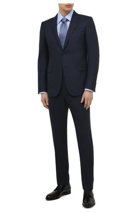 Мужской шерстяной костюм ERMENEGILDO ZEGNA темно-синего цвета по цене 299500 руб., арт. 922609/221225 | Фото 1 Мужской шерстяной костюм ERMENEGILDO ZEGNA темно-синего цвета, арт. 922609/221225 | Фото 1