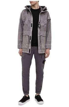 Мужская парка STONE ISLAND темно-серого цвета по цене 119500 руб., арт. 741542999 | Фото 2 Мужская парка STONE ISLAND темно-серого цвета, арт. 741542999 | Фото 2