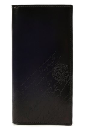 Мужской кожаное портмоне BERLUTI темно-синего цвета по цене 82200 руб., арт. N214782 | Фото 1 Мужской кожаное портмоне BERLUTI темно-синего цвета, арт. N214782 | Фото 1