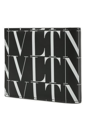 Мужской кожаное портмоне valentino garavani VALENTINO черно-белого цвета по цене 24950 руб., арт. VY2P0654/GTC | Фото 2 Мужской кожаное портмоне valentino garavani VALENTINO черно-белого цвета, арт. VY2P0654/GTC | Фото 2