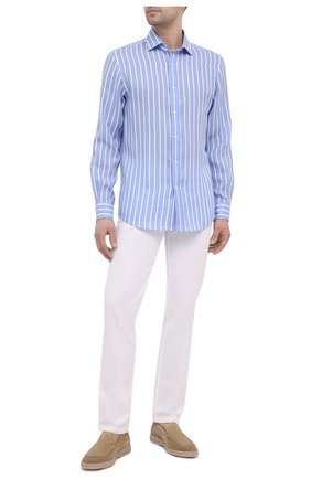 Мужские брюки KITON белого цвета по цене 99500 руб., арт. UPNJSJ07T45 | Фото 2 Мужские брюки KITON белого цвета, арт. UPNJSJ07T45 | Фото 2