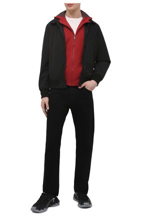 Мужской хлопковая толстовка Z ZEGNA красного цвета по цене 36800 руб., арт. VW413/ZZ813 | Фото 2 Мужской хлопковая толстовка Z ZEGNA красного цвета, арт. VW413/ZZ813 | Фото 2