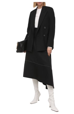 Женские кожаные ботфорты PROENZA SCHOULER белого цвета по цене 72000 руб., арт. PS35212B/12314 | Фото 2 Женские кожаные ботфорты PROENZA SCHOULER белого цвета, арт. PS35212B/12314 | Фото 2