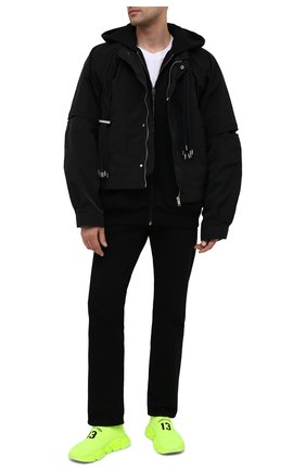 Мужские текстильные кроссовки speed BALENCIAGA желтого цвета по цене 87100 руб., арт. 645734/W2DBV | Фото 2 Мужские текстильные кроссовки speed BALENCIAGA желтого цвета, арт. 645734/W2DBV | Фото 2