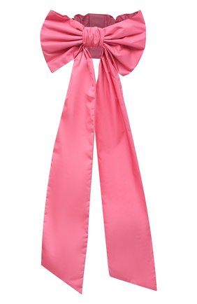 Женский пояс REDVALENTINO светло-розового цвета, арт. VQ2T0B29/BAA | Фото 1 (Материал: Текстиль, Синтетический материал; Кросс-КТ: Широкие)