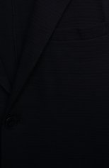 Детский хлопковый пиджак PAOLO PECORA MILANO синего цвета, арт. PP2745/14A-16A | Фото 3 (Рукава: Длинные; Региональные ограничения белый список (Axapta Mercury): RU; Материал внешний: Хлопок; Кросс-КТ: пиджак; Ростовка одежда: 13 - 15 лет | 158 см, 16 лет | 164 см)