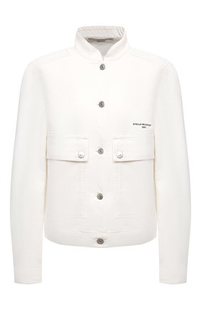 Женская джинсовая куртка STELLA MCCARTNEY белого цвета по цене 75550 руб., арт. 602893/S0H40 | Фото 1 Женская джинсовая куртка STELLA MCCARTNEY белого цвета, арт. 602893/S0H40 | Фото 1
