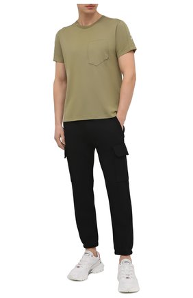 Мужская хлопковая футболка STONE ISLAND SHADOW PROJECT хаки цвета по цене 19950 руб., арт. 741920610 | Фото 2 Мужская хлопковая футболка STONE ISLAND SHADOW PROJECT хаки цвета, арт. 741920610 | Фото 2