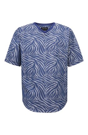Мужская хлопковая футболка GIORGIO ARMANI синего цвета по цене 52700 руб., арт. 1SGCCZ59/TZ872 | Фото 1 Мужская хлопковая футболка GIORGIO ARMANI синего цвета, арт. 1SGCCZ59/TZ872 | Фото 1
