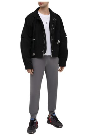 Мужская хлопковая футболка OFF-WHITE белого цвета по цене 27200 руб., арт. 0MAA038S21JER001 | Фото 2 Мужская хлопковая футболка OFF-WHITE белого цвета, арт. 0MAA038S21JER001 | Фото 2