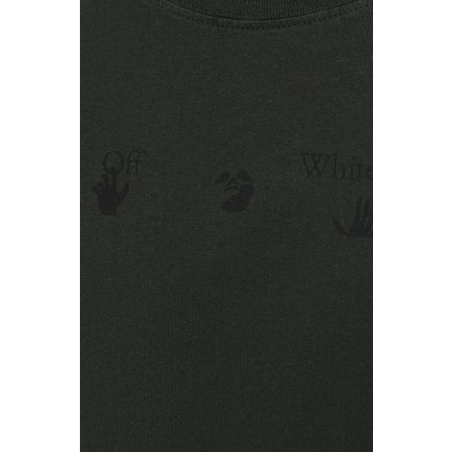 фото Хлопковая футболка off-white