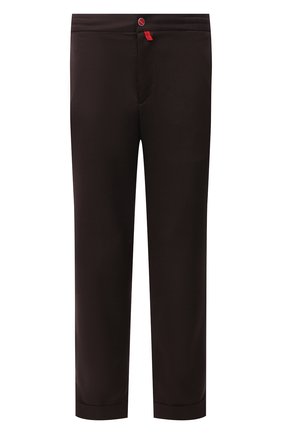 Мужские шерстяные брюки KITON коричневого цвета по цене 123000 руб., арт. UFPLACJ07T46 | Фото 1 Мужские шерстяные брюки KITON коричневого цвета, арт. UFPLACJ07T46 | Фото 1 (Материал внешний: Шерсть; Длина (брюки, джинсы): Стандартные; Случай: Повседневный; Стили: Кэжуэл; Региональные ограничения белый список (Axapta Mercury): RU)