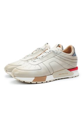 Мужские кожаные кроссовки SANTONI бежевого цвета по цене 54950 руб., арт. MSAM21413BBRMBDNI50 | Фото 1 Мужские кожаные кроссовки SANTONI бежевого цвета, арт. MSAM21413BBRMBDNI50 | Фото 1 (Материал внешний: Кожа; Подошва: Массивная; Материал внутренний: Натуральная кожа; Стили: Классический)