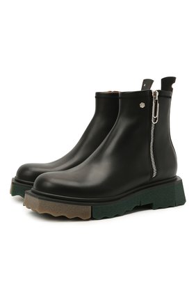 Мужские кожаные сапоги OFF-WHITE черного цвета по цене 67450 руб., арт. 0MID004S21LEA0011010 | Фото 1 Мужские кожаные сапоги OFF-WHITE черного цвета, арт. 0MID004S21LEA0011010 | Фото 1 (Подошва: Массивная; Материал внутренний: Натуральная кожа; Каблук высота: Высокий; Мужское Кросс-КТ: Сапоги-обувь)