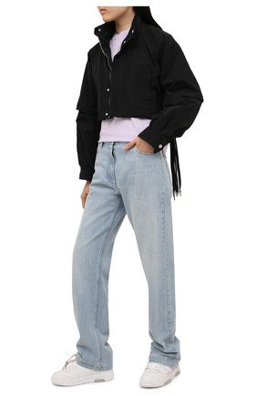 Женские кожаные кеды out of office OFF-WHITE белого цвета по цене 44950 руб., арт. 0WIA259S21LEA0020109 | Фото 2 Женские кожаные кеды out of office OFF-WHITE белого цвета, арт. 0WIA259S21LEA0020109 | Фото 2