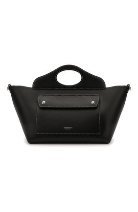 Женская сумка pocket cabas BURBERRY черного цвета по цене 132000 руб., арт. 8040123 | Фото 1 Женская сумка pocket cabas BURBERRY черного цвета, арт. 8040123 | Фото 1 (Ошибки технического описания: Нет ширины; Материал: Натуральная кожа; Размер: mini; Сумки-технические: Сумки top-handle, Сумки через плечо)