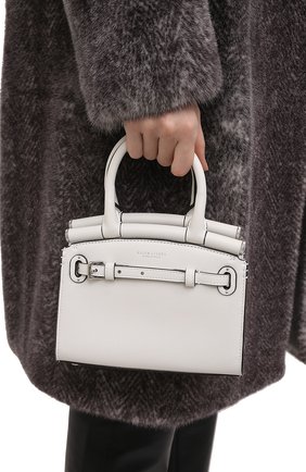 Женская сумка rl50 mini RALPH LAUREN кремвого цвета по цене 0 руб., арт. 435769078 | Фото 2 Женская сумка rl50 mini RALPH LAUREN кремвого цвета, арт. 435769078 | Фото 2 (Сумки-технические: Сумки через плечо, Сумки top-handle; Материал: Натуральная кожа; Размер: mini; Ремень/цепочка: На ремешке)