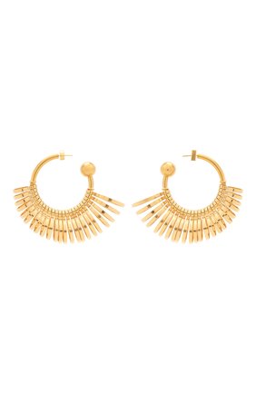 Женские серьги JACQUEMUS золотого цвета по цене 69600 руб., арт. 211JW07 | Фото 1 Женские серьги JACQUEMUS золотого цвета, арт. 211JW07 | Фото 1