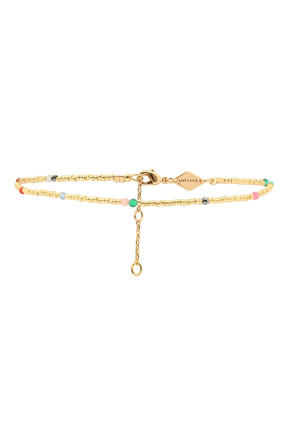 Женский браслет на ногу confetti anklet ANNI LU золотого цвета, арт. 191-50-42 | Фото 1