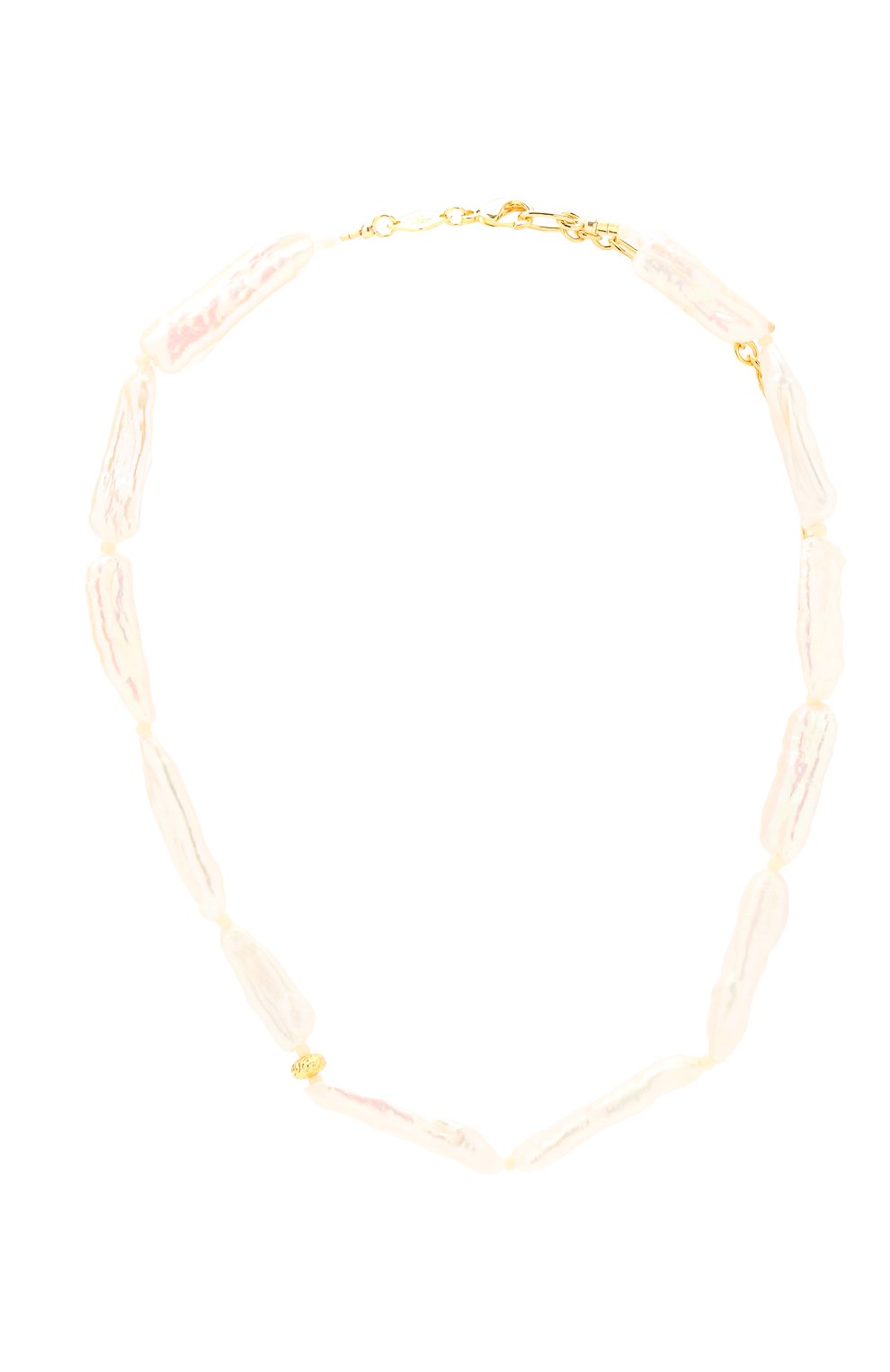 Женское колье the great white ANNI LU белого цвета, арт. 202-20-42 | Фото 1 (Материал: Металл)