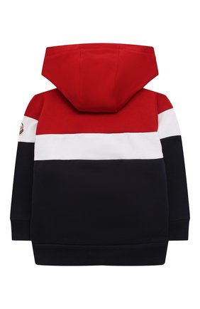 Детский комплект из толстовки и брюк MONCLER темно-синего цвета по цене 24150 руб., арт. G1-951-8M745-20-809AC | Фото 3 Детский комплект из толстовки и брюк MONCLER темно-синего цвета, арт. G1-951-8M745-20-809AC | Фото 3