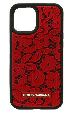 Чехол для iphone 12/12 pro DOLCE & GABBANA красного цвета по цене 8995 руб., арт. BI2907/A0700 | Фото 1 Чехол для iphone 12/12 pro DOLCE & GABBANA красного цвета, арт. BI2907/A0700 | Фото 1