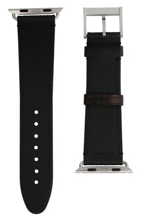 Ремешок для apple watch 44mm BERLUTI черного цвета по цене 27100 руб., арт. X217143 | Фото 2 Ремешок для apple watch 44mm BERLUTI черного цвета, арт. X217143 | Фото 2
