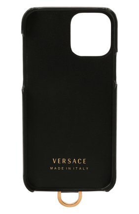 Чехол для iphone 12/12 pro VERSACE черного цвета по цене 36600 руб., арт. DPY8596/DVTME3 | Фото 2 Чехол для iphone 12/12 pro VERSACE черного цвета, арт. DPY8596/DVTME3 | Фото 2
