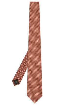 Мужской шелковый галстук BRIONI красного цвета, арт. 062I00/P0435 | Фото 2 (Материал: Текстиль, Шелк; Принт: С принтом; Региональные ограничения белый список (Axapta Mercury): RU)