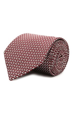 Мужской шелковый галстук BRIONI бордового цвета по цене 21650 руб., арт. 062I00/P0435 | Фото 1 Мужской шелковый галстук BRIONI бордового цвета, арт. 062I00/P0435 | Фото 1