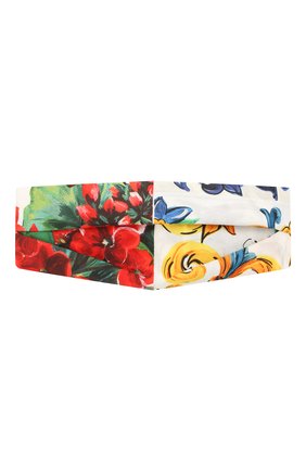 Детская повязка DOLCE & GABBANA разноцветного цвета по цене 7345 руб., арт. LN4H91/G7YQJ | Фото 1 Детская повязка DOLCE & GABBANA разноцветного цвета, арт. LN4H91/G7YQJ | Фото 1