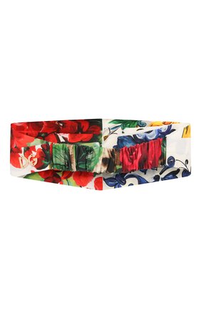 Детская повязка DOLCE & GABBANA разноцветного цвета по цене 7345 руб., арт. LN4H91/G7YQJ | Фото 2 Детская повязка DOLCE & GABBANA разноцветного цвета, арт. LN4H91/G7YQJ | Фото 2