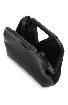 Женская сумка point small BOTTEGA VENETA черного цвета по цене 215000 руб., арт. 658476/VCP40 | Фото 5 Женская сумка point small BOTTEGA VENETA черного цвета, арт. 658476/VCP40 | Фото 5 (Сумки-технические: Сумки top-handle; Материал: Натуральная кожа; Региональные ограничения белый список (Axapta Mercury): RU; Ремень/цепочка: На ремешке; Размер: small)