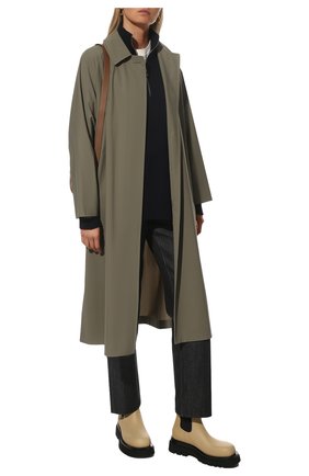 Женские кожаные ботинки bv lug BOTTEGA VENETA светло-бежевого цвета по цене 76800 руб., арт. 592045/VIFH0 | Фото 2 Женские кожаные ботинки bv lug BOTTEGA VENETA светло-бежевого цвета, арт. 592045/VIFH0 | Фото 2 (Материал внутренний: Натуральная кожа; Женское Кросс-КТ: Челси-ботинки; Подошва: Платформа; Каблук высота: Низкий)