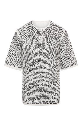 Женский топ DRIES VAN NOTEN черно-белого цвета по цене 41200 руб., арт. 211-10791-2096 | Фото 1 Женский топ DRIES VAN NOTEN черно-белого цвета, арт. 211-10791-2096 | Фото 1