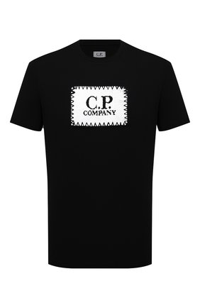 Мужская хлопковая футболка C.P. COMPANY черного цвета по цене 7645 руб., арт. 10CMTS038A-005100W | Фото 1 Мужская хлопковая футболка C.P. COMPANY черного цвета, арт. 10CMTS038A-005100W | Фото 1