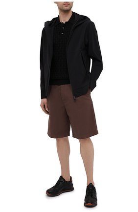 Мужское поло из шелка и хлопка IL BORGO CASHMERE черного цвета по цене 47850 руб., арт. 56-1991-01G0 | Фото 2 Мужское поло из шелка и хлопка IL BORGO CASHMERE черного цвета, арт. 56-1991-01G0 | Фото 2