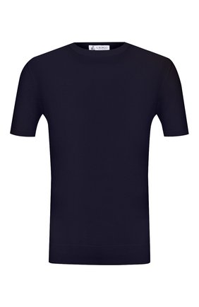 Мужской хлопковый джемпер IL BORGO CASHMERE темно-синего цвета по цене 26350 руб., арт. 55-854G0 | Фото 1 Мужской хлопковый джемпер IL BORGO CASHMERE темно-синего цвета, арт. 55-854G0 | Фото 1