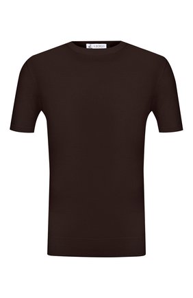 Мужской хлопковый джемпер IL BORGO CASHMERE темно-коричневого цвета по цене 26350 руб., арт. 55-854G0 | Фото 1 Мужской хлопковый джемпер IL BORGO CASHMERE темно-коричневого цвета, арт. 55-854G0 | Фото 1