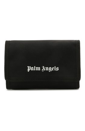 Мужской текстильное портмоне PALM ANGELS черного цвета, арт. PMNC017S21FAB0011001 | Фото 1 (Материал: Текстиль)