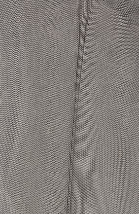 Мужские шелковые носки BRIONI серого цвета, арт. 0VMC/P3Z21 | Фото 2 (Материал внешний: Шелк; Кросс-КТ: бельё)