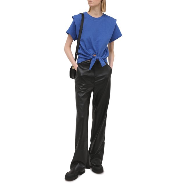 фото Хлопковая футболка isabel marant