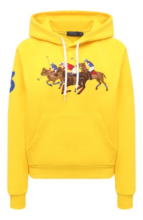 Женский хлопковое худи POLO RALPH LAUREN желтого цвета по цене 16250 руб., арт. 211792456 | Фото 1 Женский хлопковое худи POLO RALPH LAUREN желтого цвета, арт. 211792456 | Фото 1